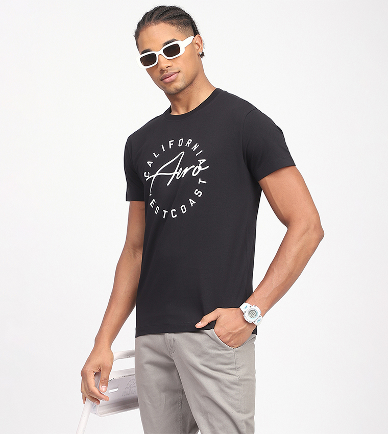 Aero Men's Monotype Printed T-Shirt