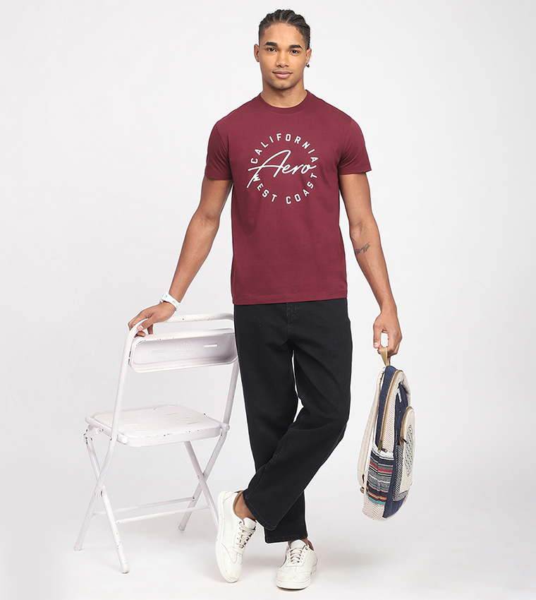 Aero Men's Monotype Printed T-Shirt