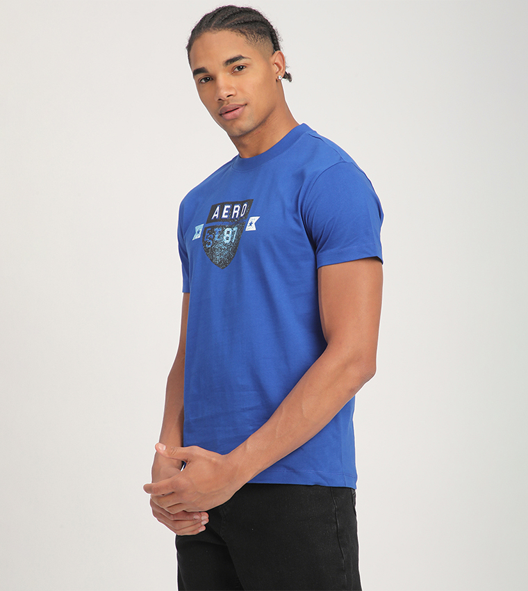 Aero Men's Logo Printed T-Shirt