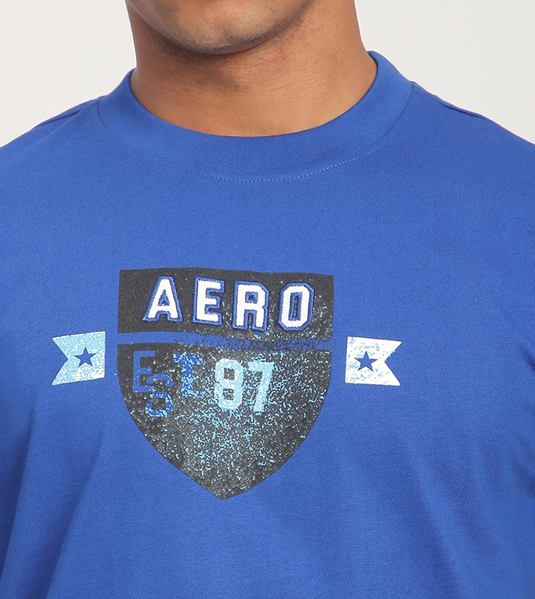 Aero Men's Logo Printed T-Shirt