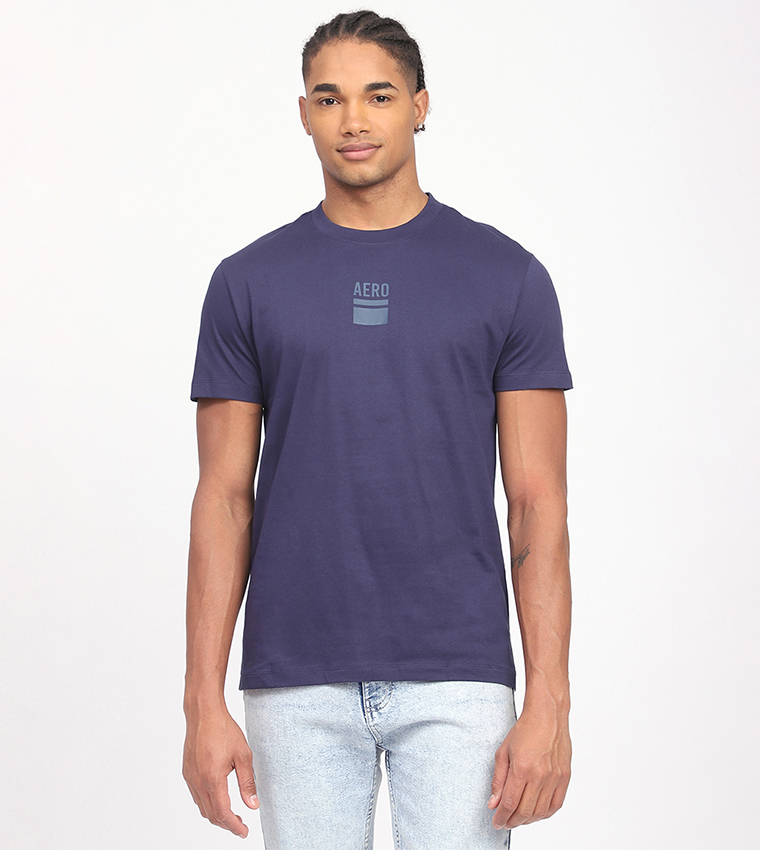 Aero Men's Graphic Printed T-Shirt