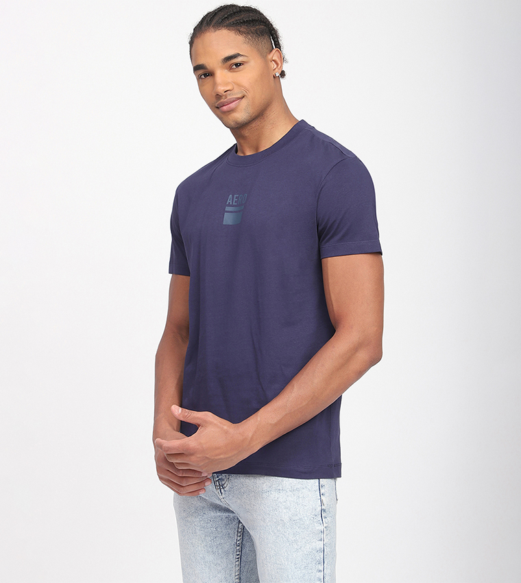 Aero Men's Graphic Printed T-Shirt