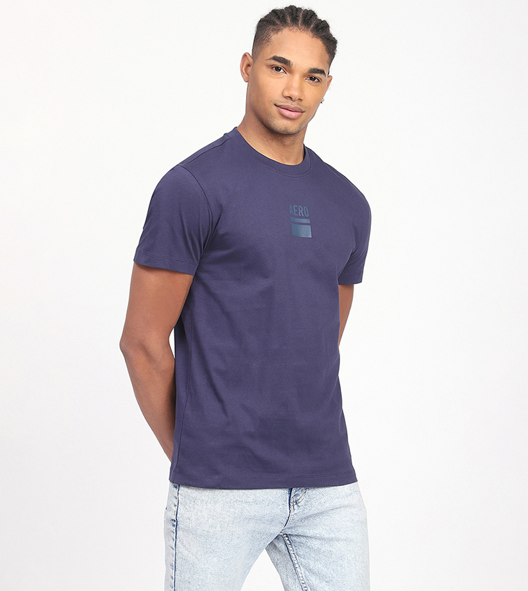 Aero Men's Graphic Printed T-Shirt