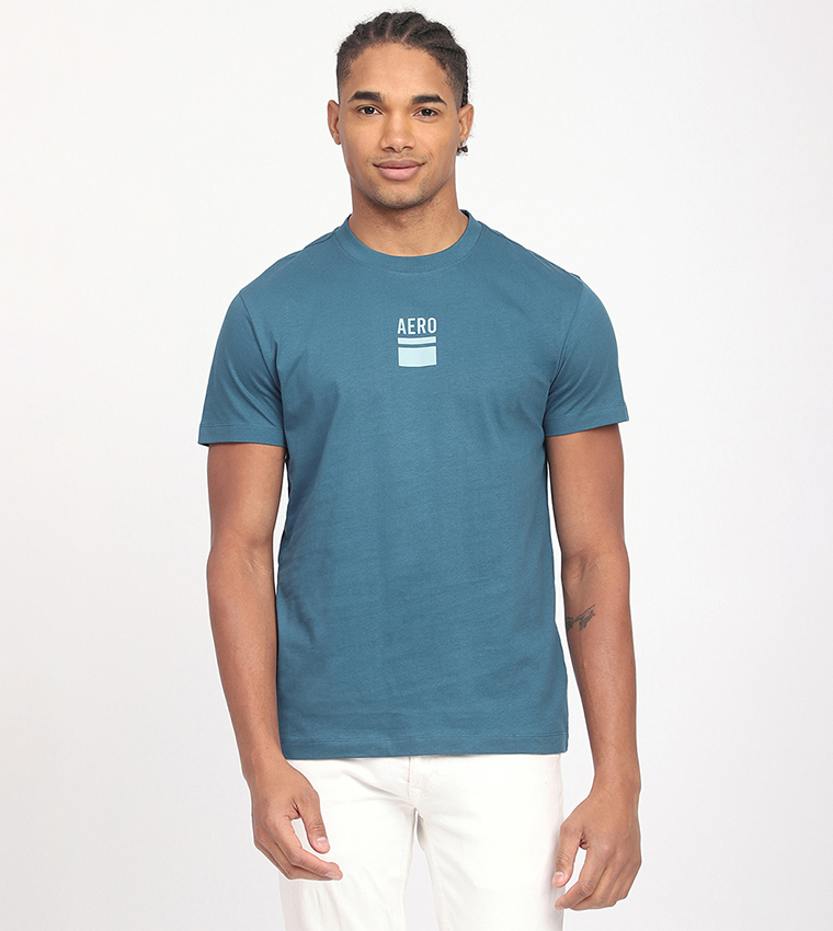 Aero Men's Graphic Printed T-Shirt