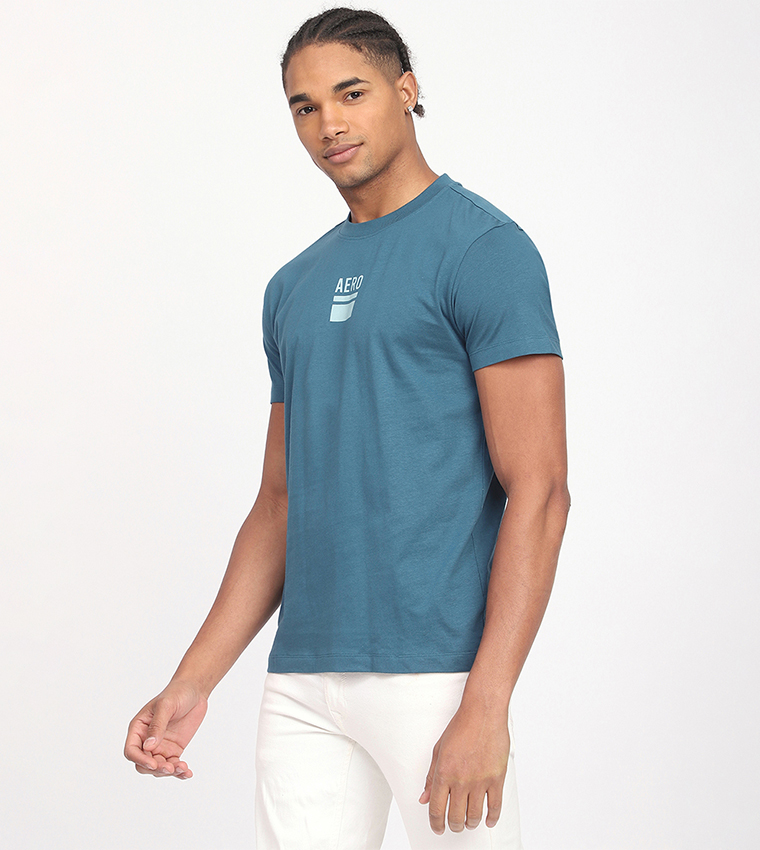 Aero Men's Graphic Printed T-Shirt