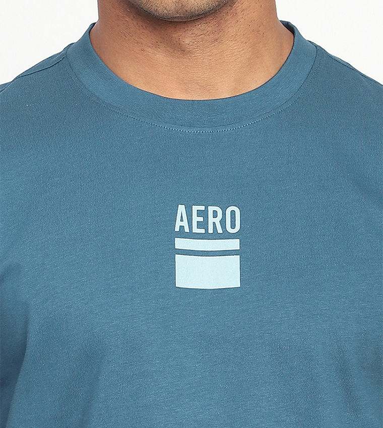 Aero Men's Graphic Printed T-Shirt