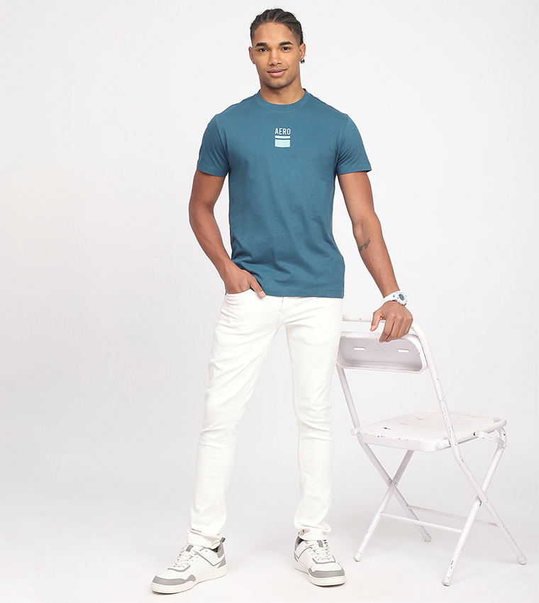 Aero Men's Graphic Printed T-Shirt