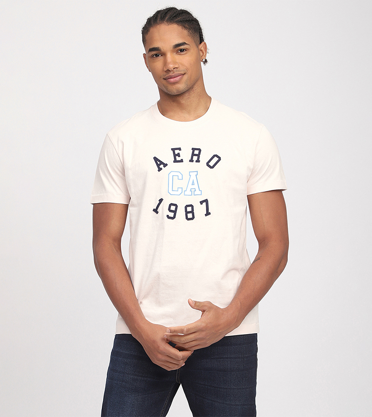 Aero Men's Monotype Printed T-Shirt