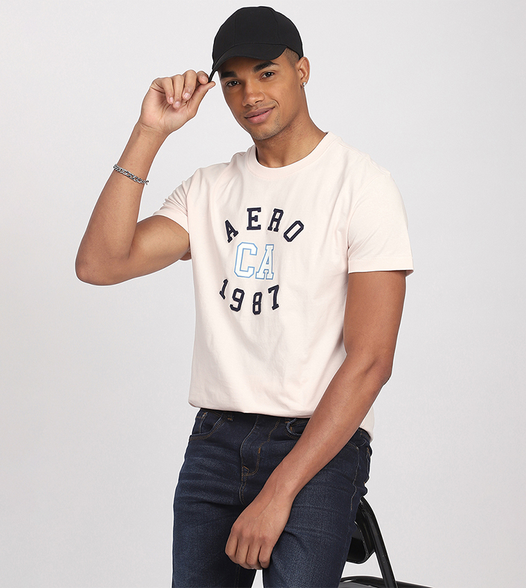 Aero Men's Monotype Printed T-Shirt