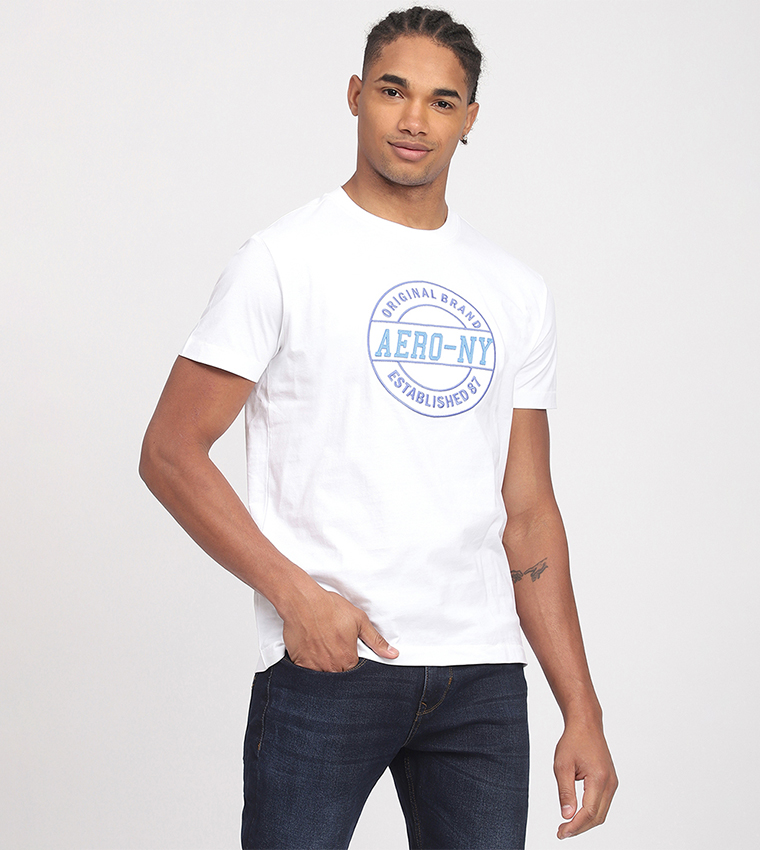 Aero Men's Monotype Embroidered T-Shirt