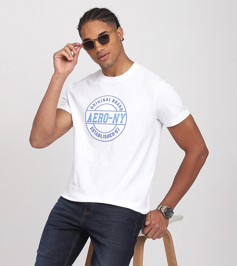 Aero Men's Monotype Embroidered T-Shirt