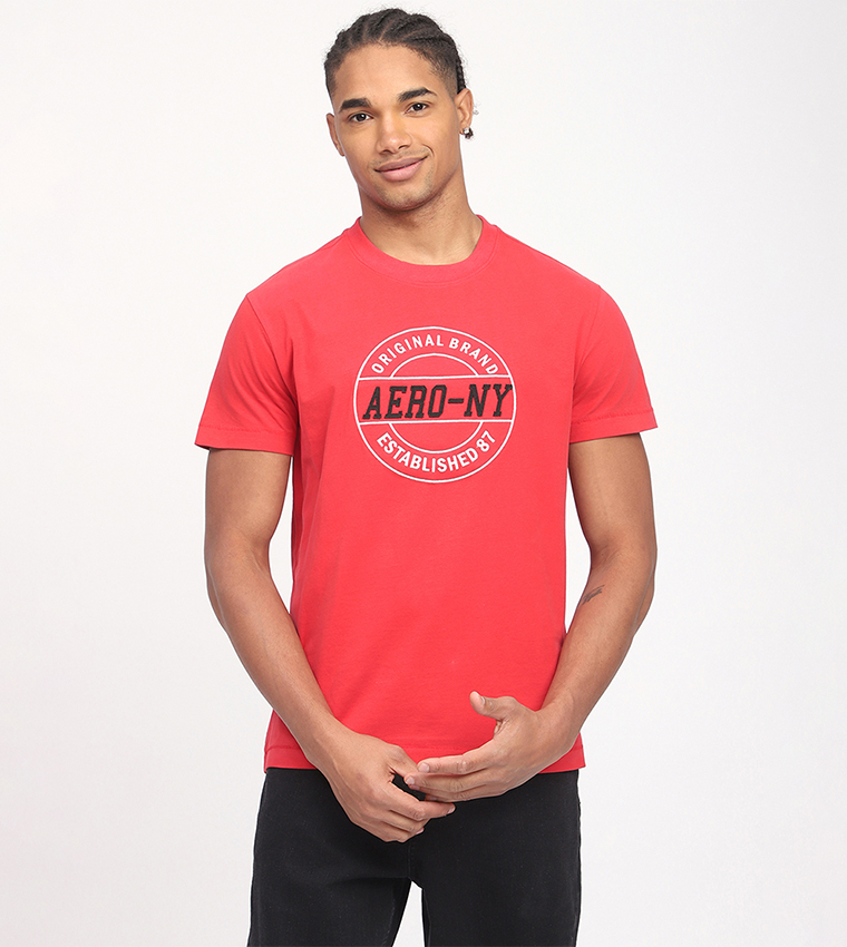 Aero Men's Monotype Embroidered T-Shirt