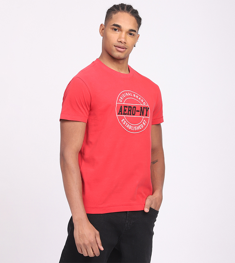 Aero Men's Monotype Embroidered T-Shirt