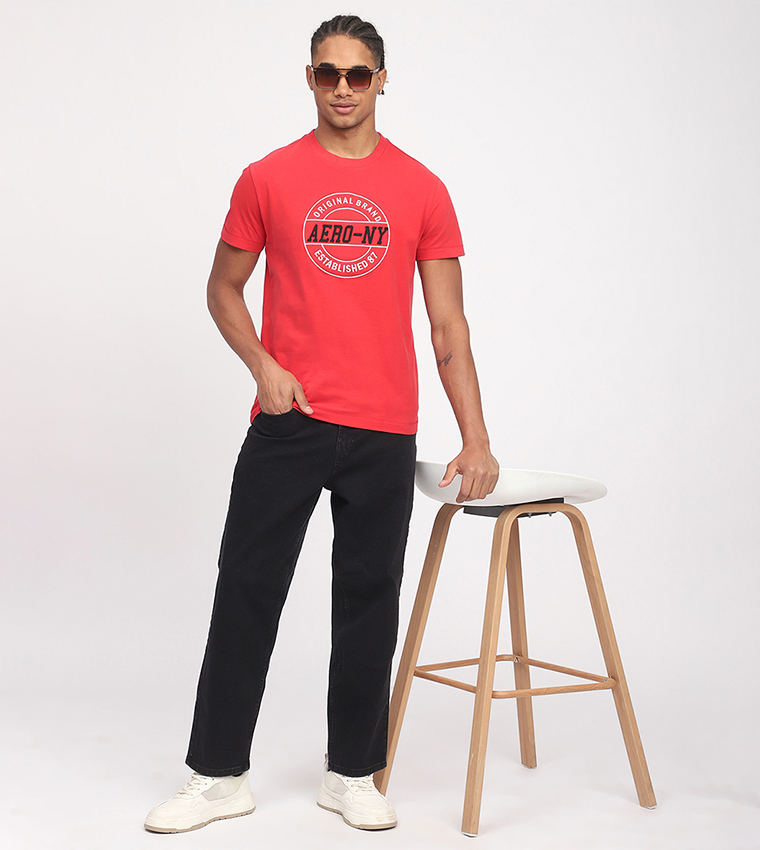 Aero Men's Monotype Embroidered T-Shirt