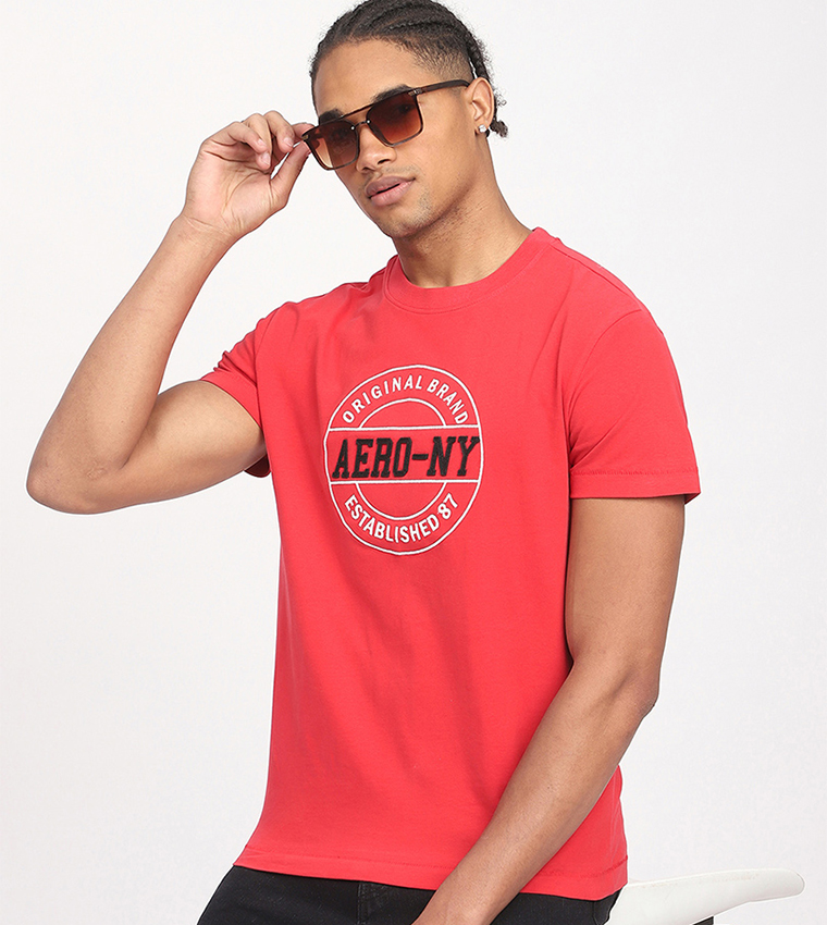 Aero Men's Monotype Embroidered T-Shirt