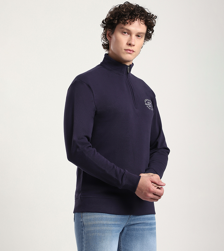 Aero Men's Logo Embroidered Sweatshirt