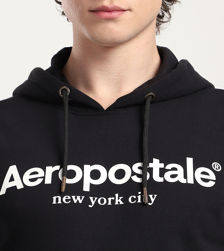 Aero Men's Logo Printed Hoodie