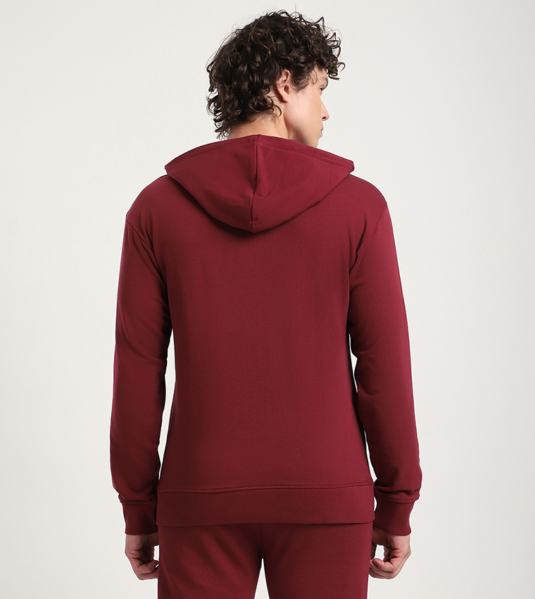 Aero Men's Logo Printed Hoodie