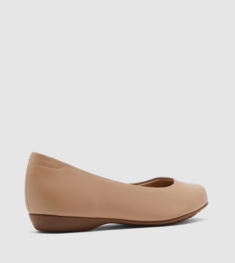 Baylor Almond Toe Slip-On Ballerinas