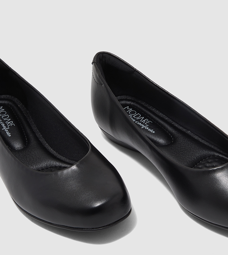 Lauryn Almond Toe Slip-On Ballerinas