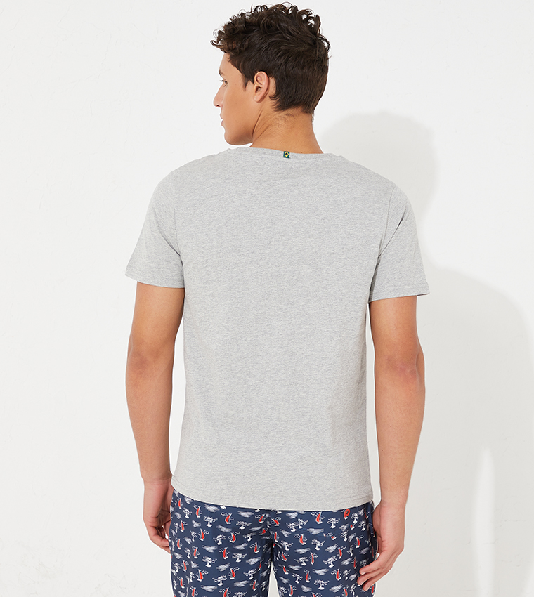 Brasil Logo Printed T-Shirt