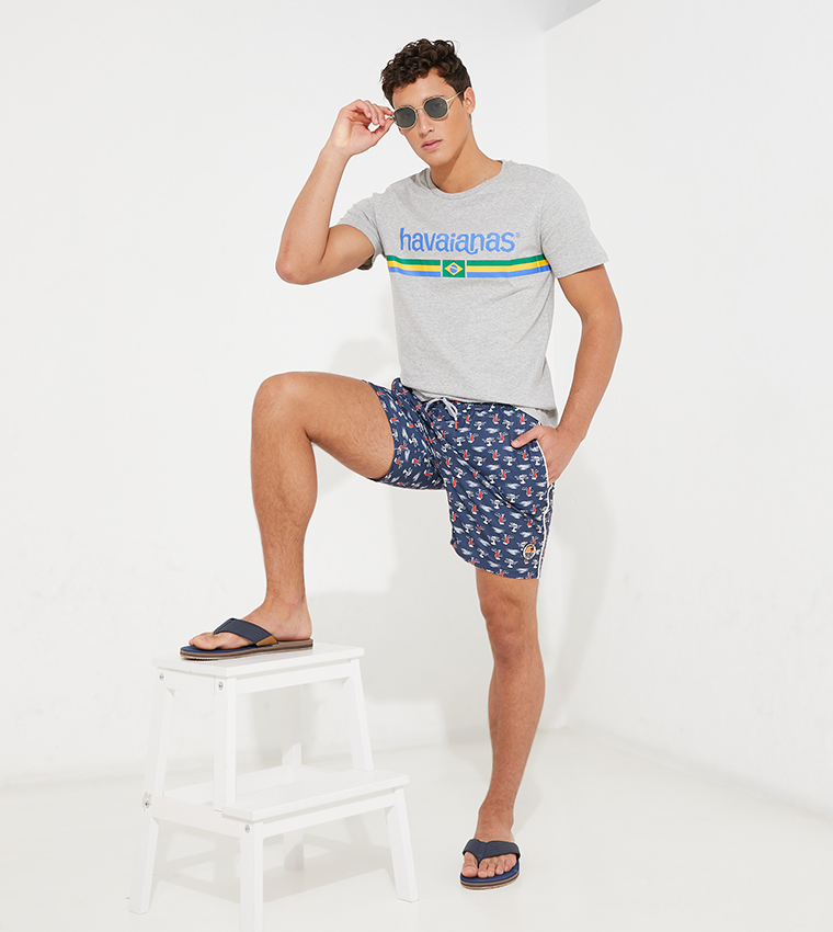 Brasil Logo Printed T-Shirt