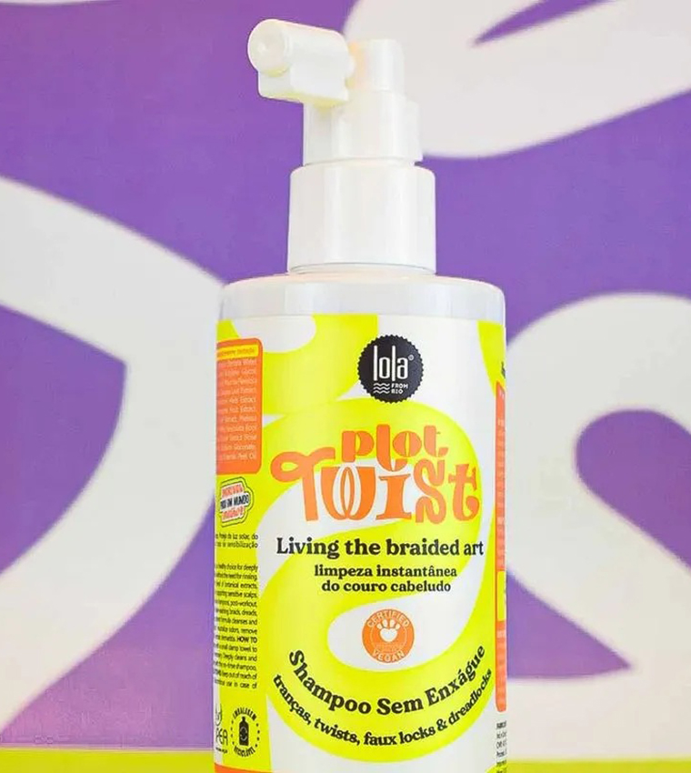 Plot Twist Leave-In Shampoo for Dirt, Dandruff, And Dry Scalp, 200 ml