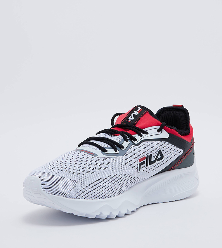 Mesh Lace Up Running Shoes