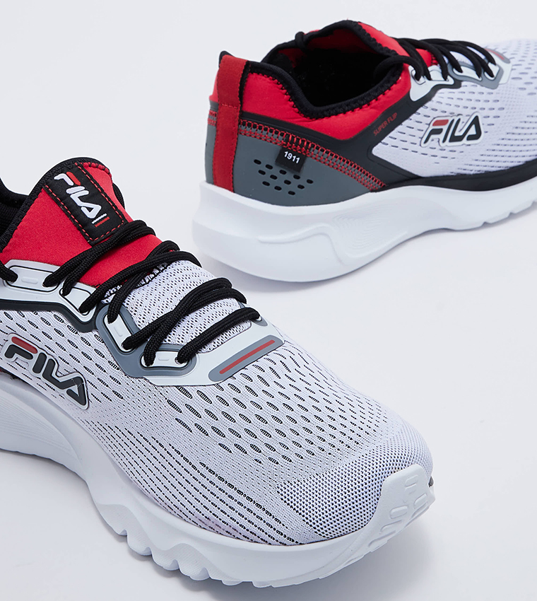 Mesh Lace Up Running Shoes