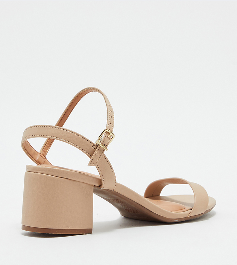 Elyse Sling Back Block Heel Sandals