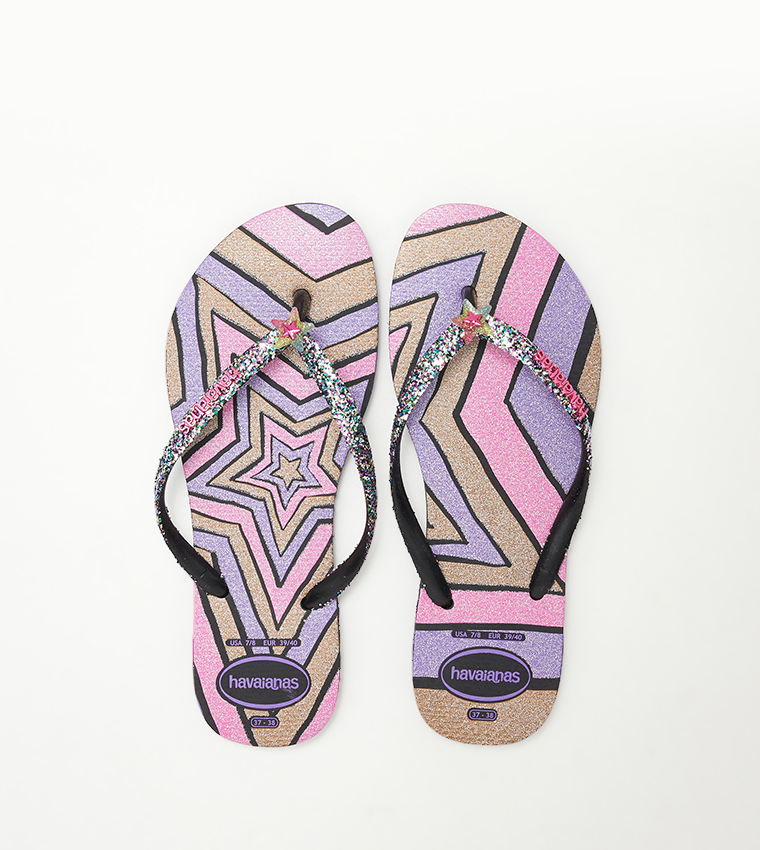 Havaianas on sale multi glitter