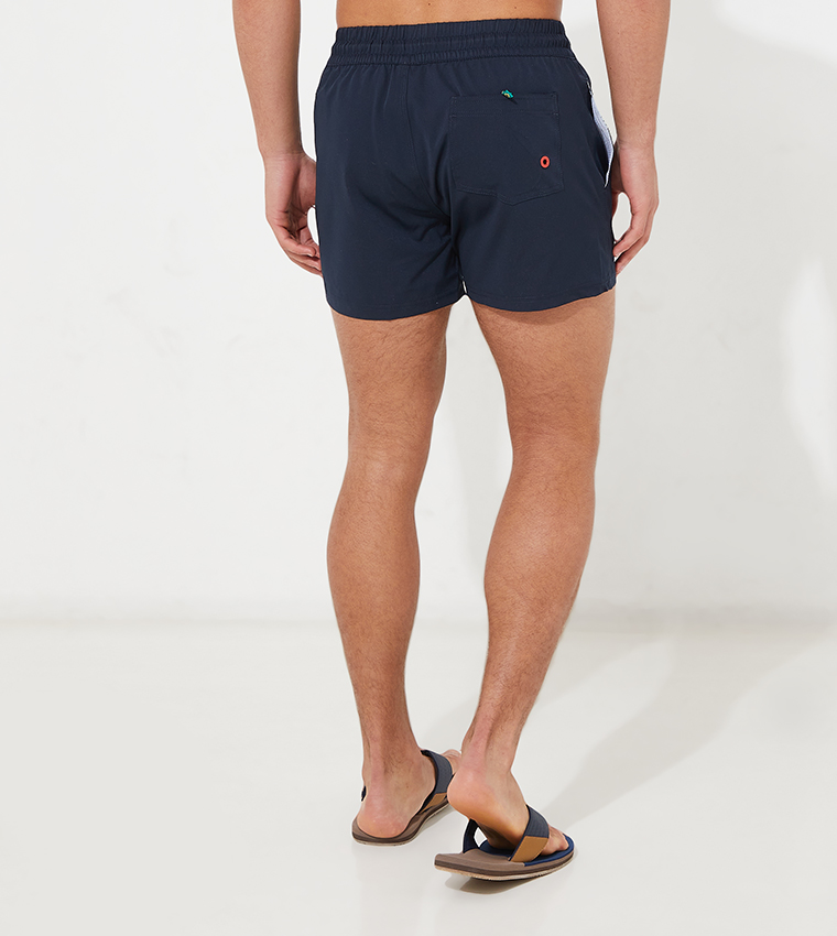 Self Striped Board Shorts
