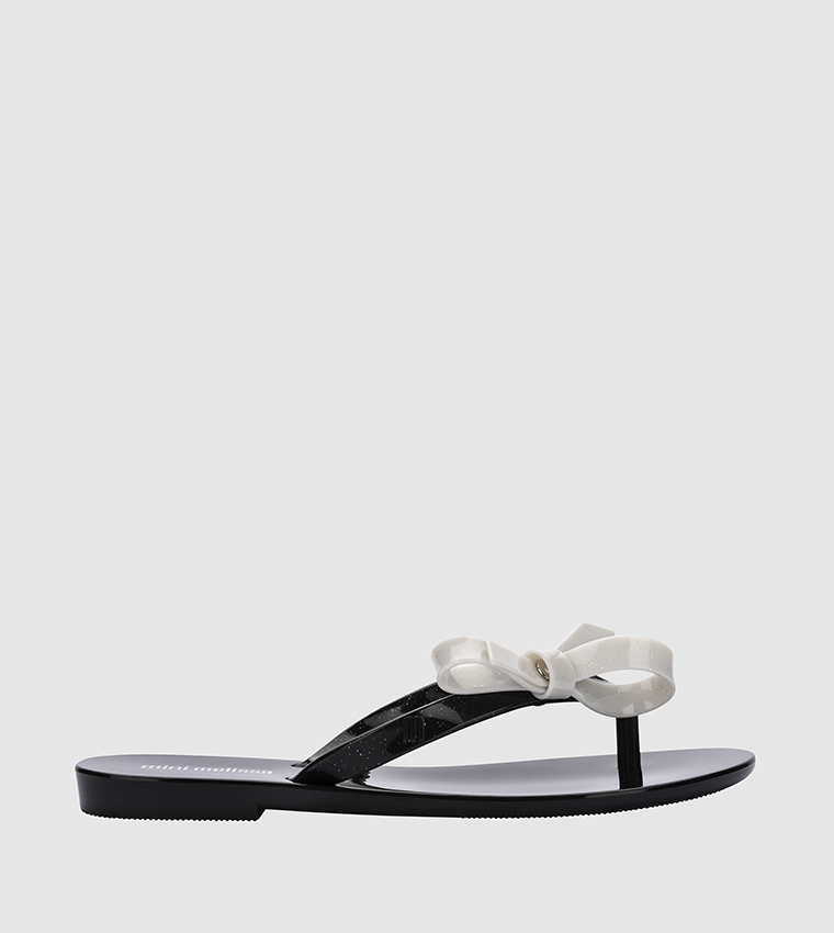 HARMONIC SWEET VII Bow Detail Flip-Flops