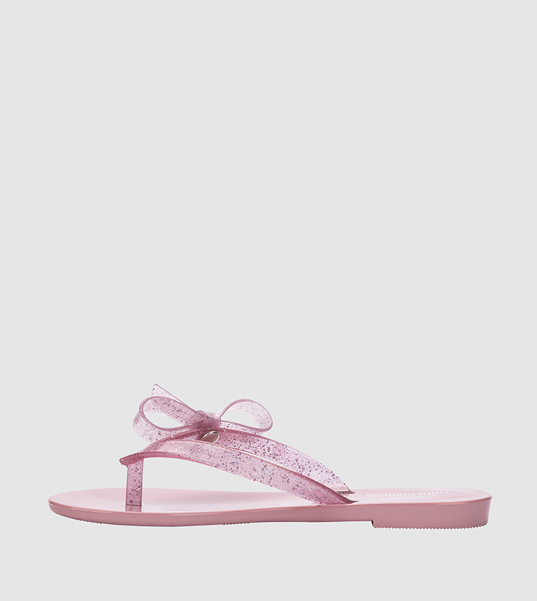 HARMONIC SWEET VII Bow Detail Flip-Flops