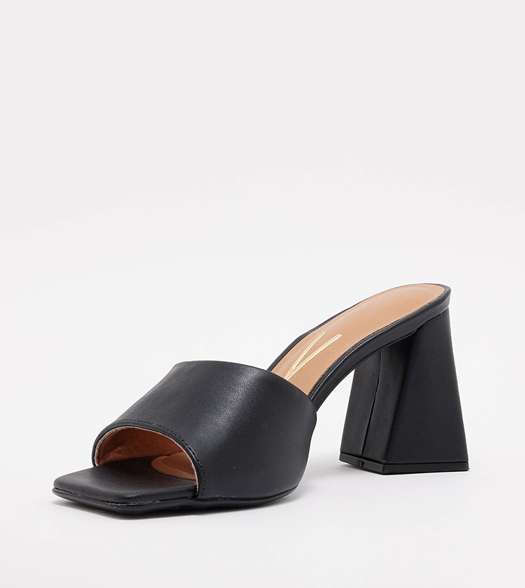 Suannee Open Toe Block Heel Sandals