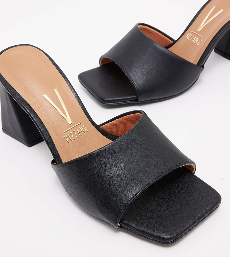 Suannee Open Toe Block Heel Sandals