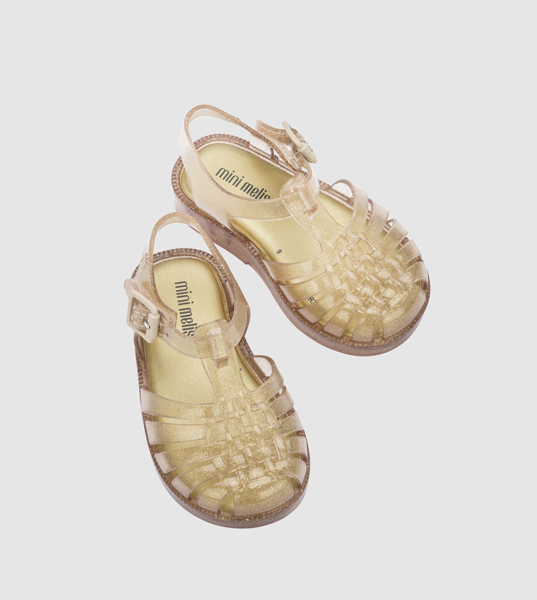 POSSESSION Buckle Closure Caged Sandals