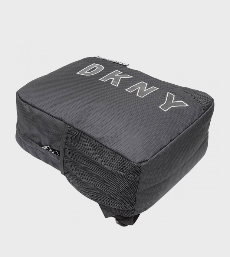 Buy Dkny VENTURE Printed Zip Around Backpack In Black 6thStreet UAE