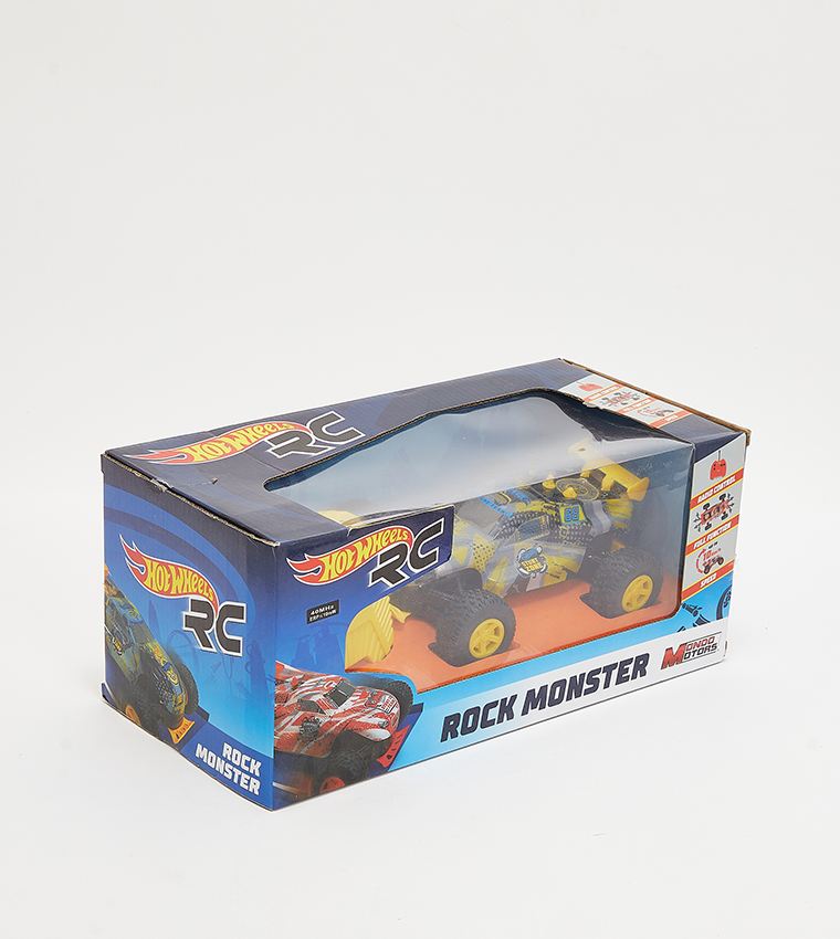 Hot wheels best sale rc rock monster