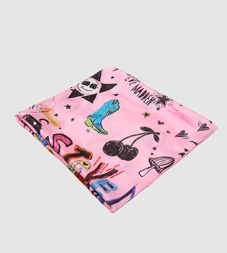 Printed Soft-Touch Scarf
