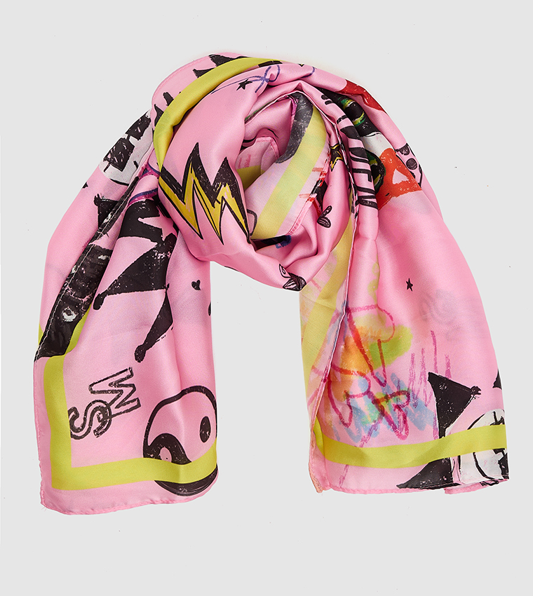 Printed Soft-Touch Scarf