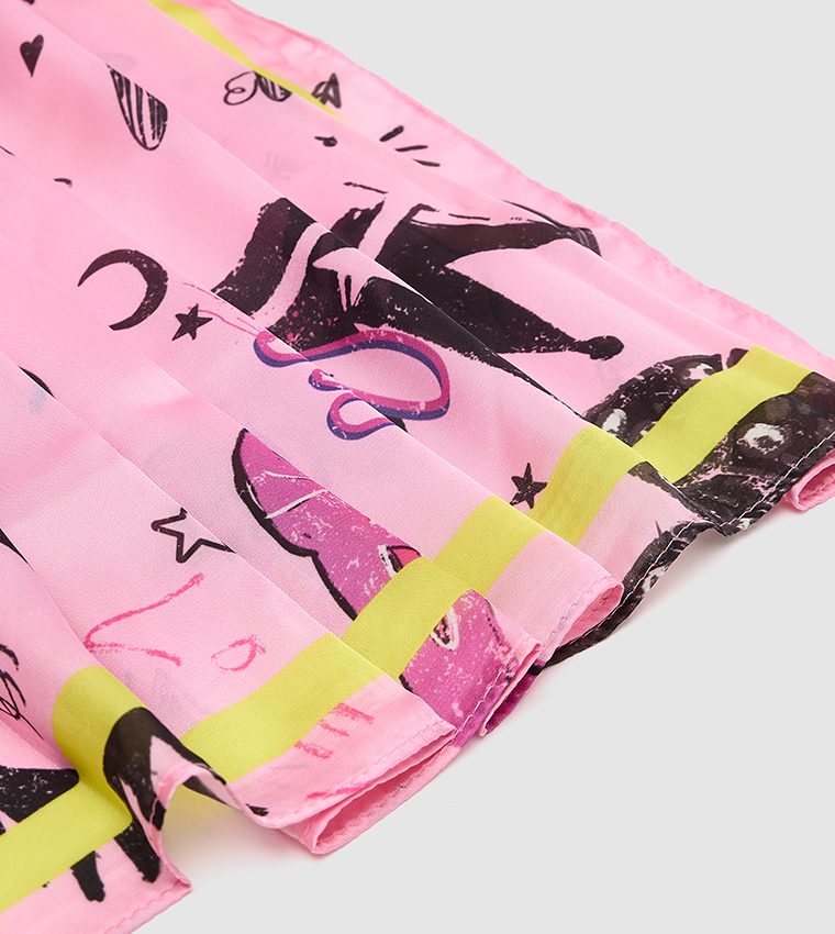 Printed Soft-Touch Scarf