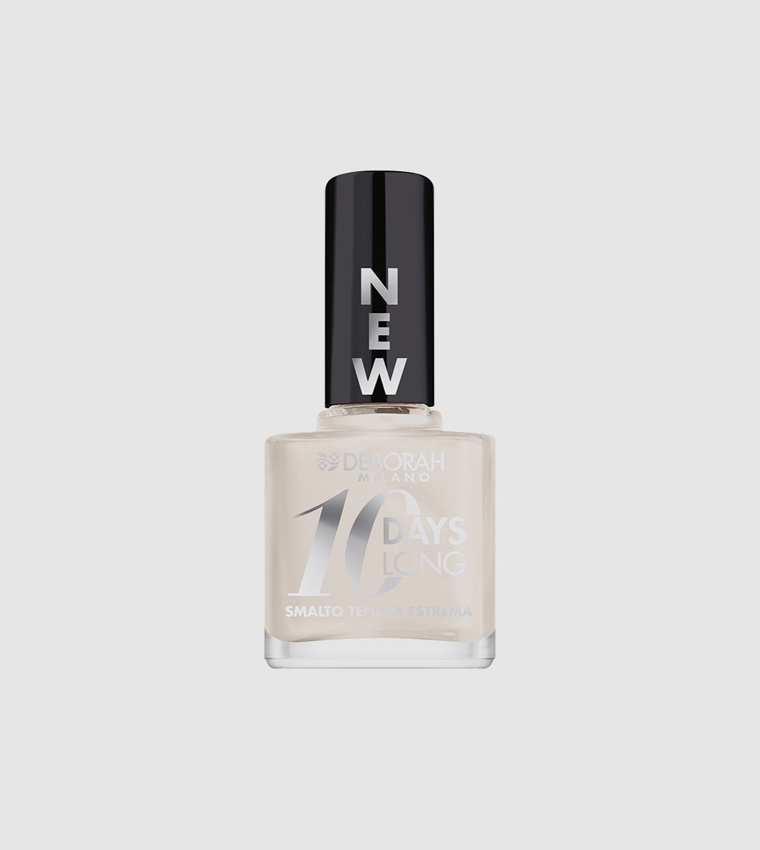 10 Days Long Nail Enamel 21 Pearly White 11 ml