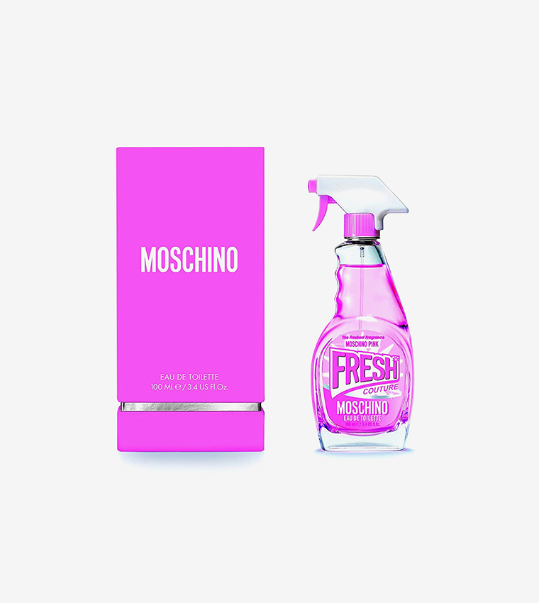 Moschino Fresh Couture Pink For Women Edt 100ml - White