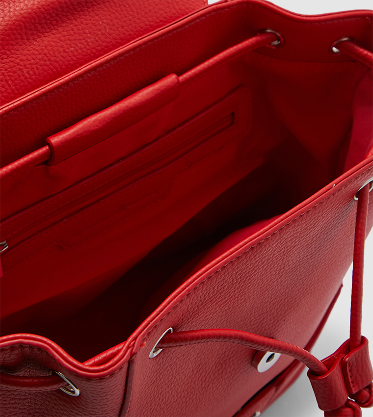 Ladies Backpack-Red
