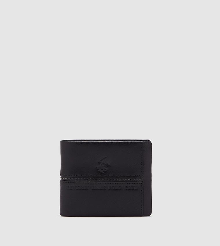 Leather Wallet-Black