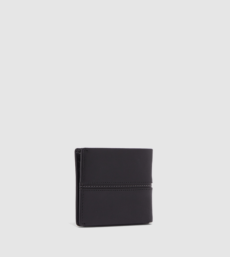 Leather Wallet-Black