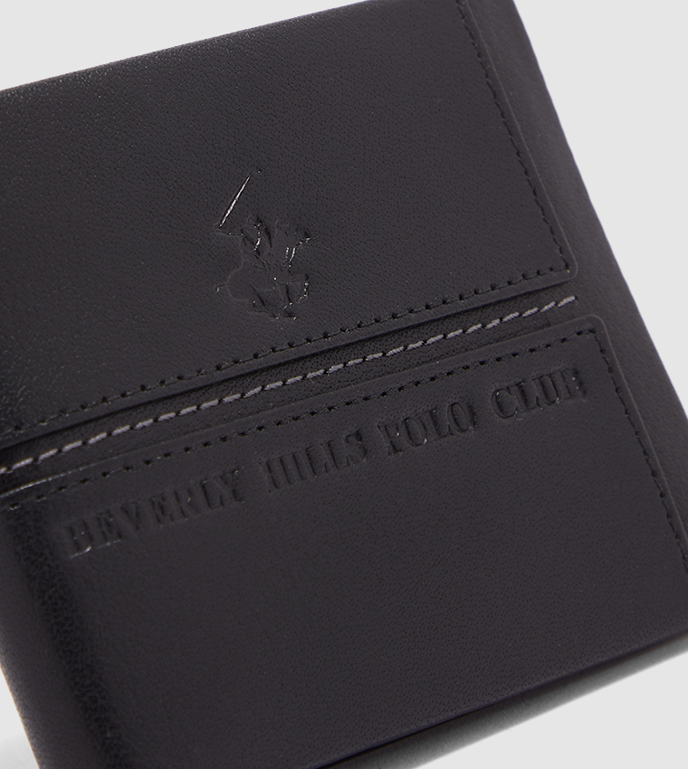 Leather Wallet-Black