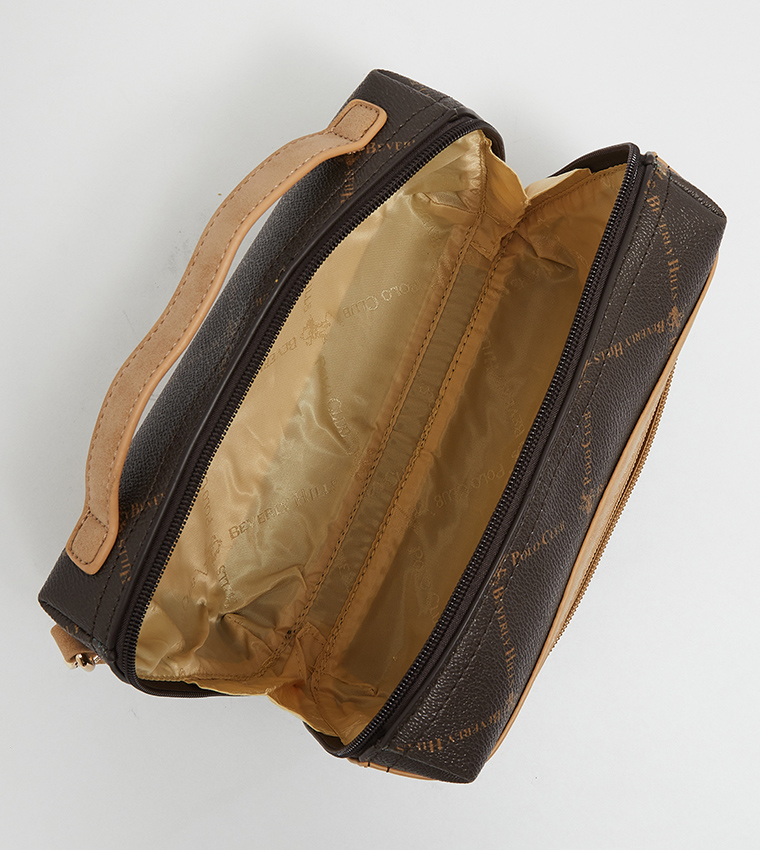 Buy Beverly Hills Polo Club Travel Pouch In Brown 6thStreet Qatar