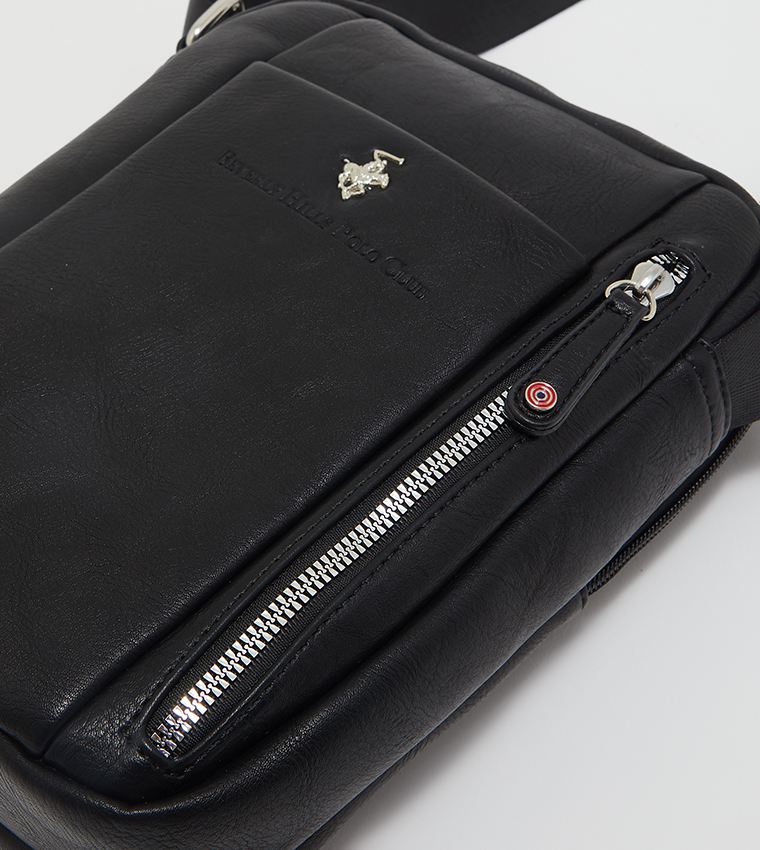 Zip Closure Messenger Bag
